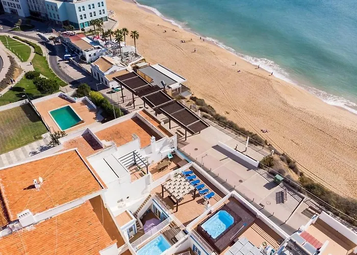 Refurbished Beachfront House, Pool, Ac, Wifi, Albufeira, Sea View